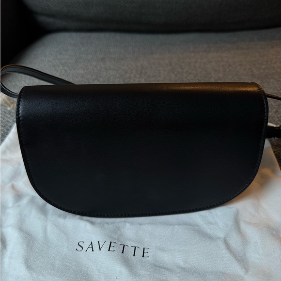 Savette Tondo Crescent Black Leather - Picture 6 of 9